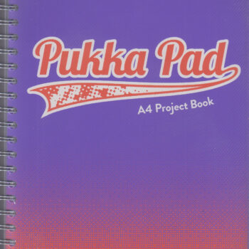 Pukka Pad Project Book Fusion A4 200 w kratkę niebieski 8411