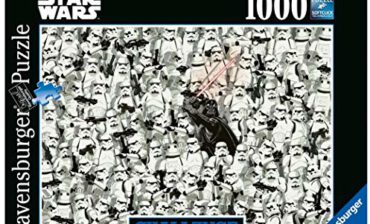 Ravensburger Puzzle 1000 części, Challenge Star Wars Darth Vader i jego klonkowie jako wymagające puzzle dla dorosłych i dzieci od 14 roku życia