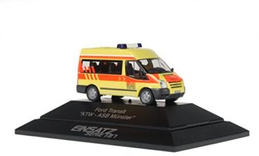 Rietze reitze 128.844 cm, Ford Transit 2006 ASB munster "van model