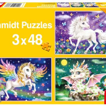 Schmidt Puzzle 3x48 Mityczne stworzenia G3 -