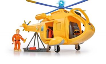 Simba Strażak Sam pomarańczowy Helikopter Wallaby 9251002