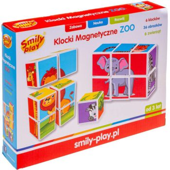 Smily Klocki magnetyczne ZOO SP83644 AN01 -