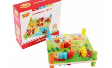 Smily Play Drewniana zabawka edukacyjna 5O40K1 5O40K1 SAM One size