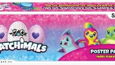 Spin Master Hatchimals Farby plakatowe 12kol/20ml Fol6/24