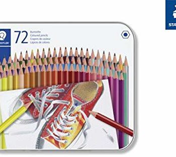 Staedtler kredki hexagonal 72 metalowe etui 175 M72