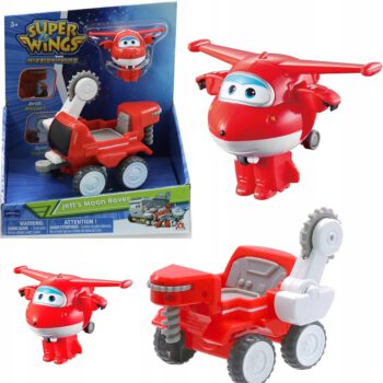 Super Wings Dżetek Księżycowy Pojazd + Figurka