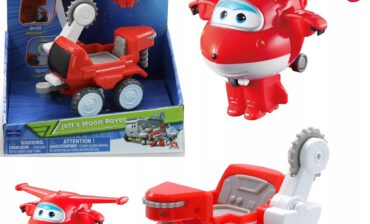 Super Wings Dżetek Księżycowy Pojazd + Figurka