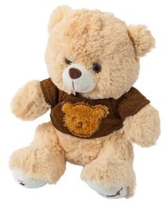 tkimport Włochaty Miś Niedźwiadek Bear Pluszak 25cm LH2122