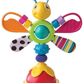 TOMY Lamaze Lamaze lc27243 Baby zabawka Freddie, który świetlik wielokolorowa wysokiej jakości hochstuhlsp ielzeug to połączenie grzechotka i greifling promuje władność dziecka od 6 miesięcy