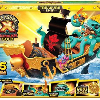 Treasure X Statek Sunken Gold Shipwreck Ship 25lev