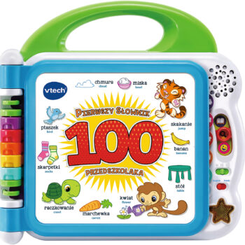 Vtech 61090 Pierwszy Słownik Przedszkolaka Dwujęzyczny