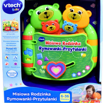 Vtech Książeczka interaktywna Misiowa Rodzinka Rymowanki Przytulanki + EKSPRESOWA 60993