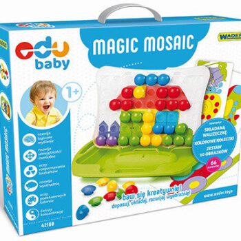 WADER Edu Baby, zabawka edukacyjna Magiczna mozaika